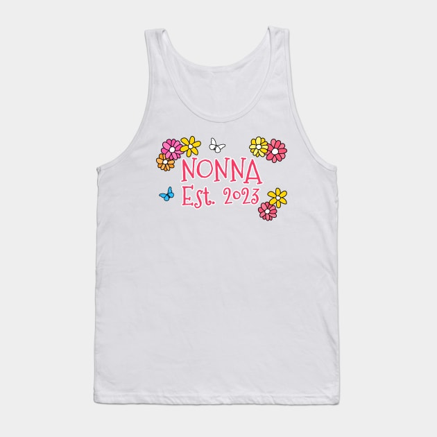 Nonna Est 2023 Mother's Day Mothering Sunday Tank Top by doodlerob